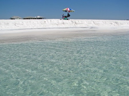 A beautiful October morning on Grayton Beach, Florida.