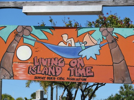 Living On Island Time. Say no more.