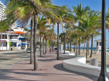 Without the swaying coconut palms and the undulating wave wall, Ft. Lauderdale would be just another overbuilt beach town...well, almost.