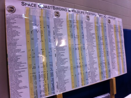 Space Coast Birding Festival Bird Checklist