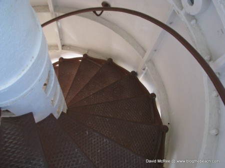 Anclote lighthouse stairs