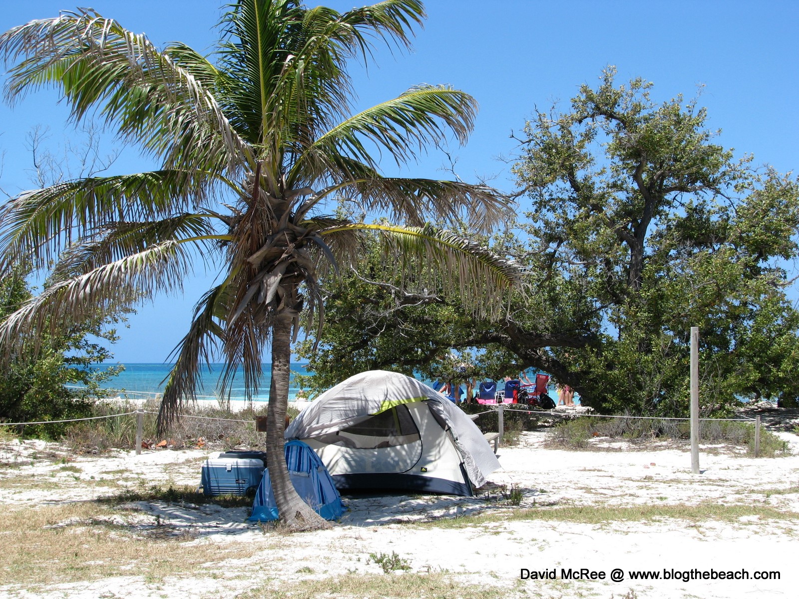 beach camping florida
