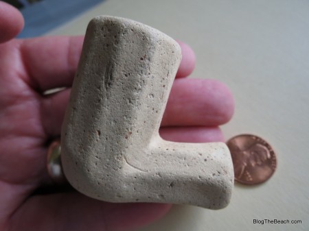 Clay pipe. Jetsam on Caspersen Beach, FL