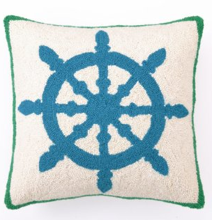 Captain's Wheel Hook Pillow