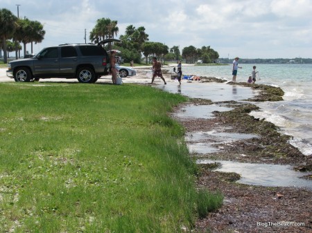 Dunedin Causeway beach