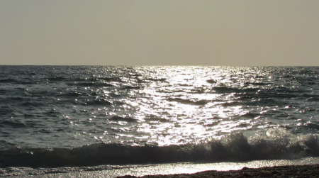 sunlight on ocean