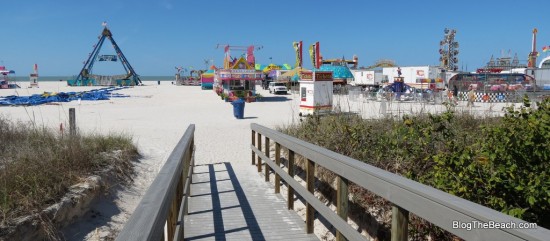 Is this your idea of a day at the beach? According to the Treasure Island Chamber of Commerce, it is for some people.
