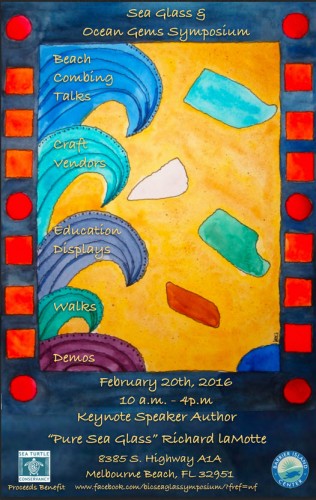 barrier island center sea glass symposium melbourne beach, florida 2016