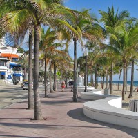 Without the swaying coconut palms and the undulating wave wall, Ft. Lauderdale would be just another overbuilt beach town...well, almost.