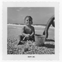 Me, David McRee, at the Beach on Anna Maria Island in September 1961.