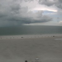 Early Summer Thunderstorms Off Fort Myers Beach Thunderstorms off Ft. Myers Beach. Photo by @sunstreampr