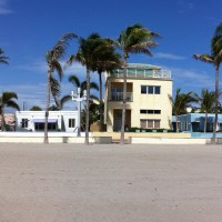 Hollywood Beach Panoramic Photo Hollywood Beach, Florida. Panoramic photo.