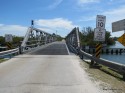 One-lane bridge to Casey Key, FL.